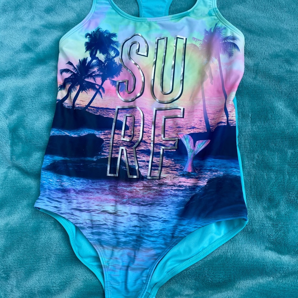 One piece bathing suit